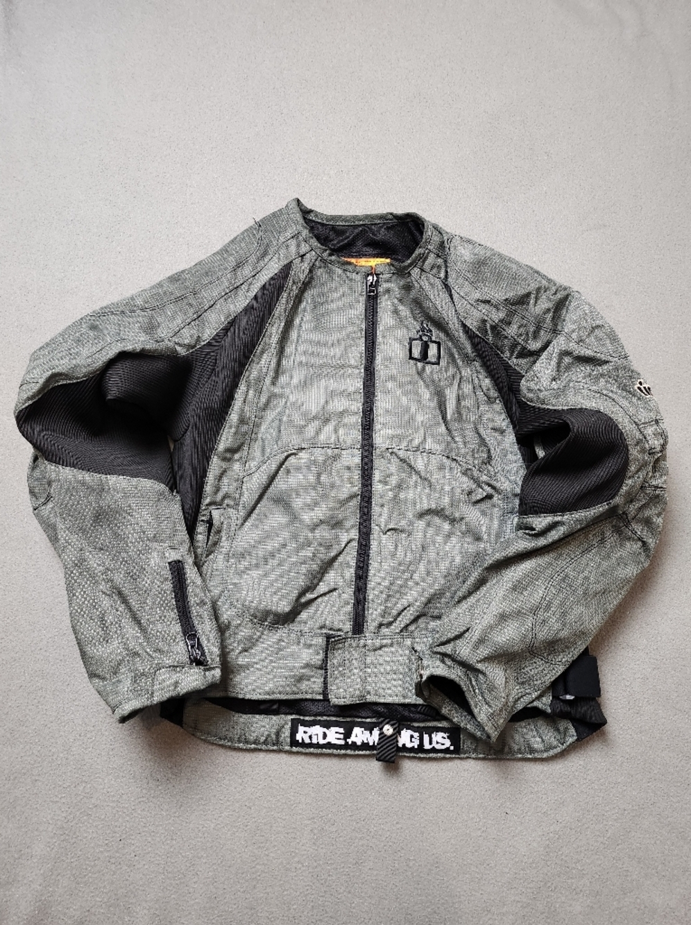 ICON Women’s Merc Motorcycle Riding Jacket Size Large